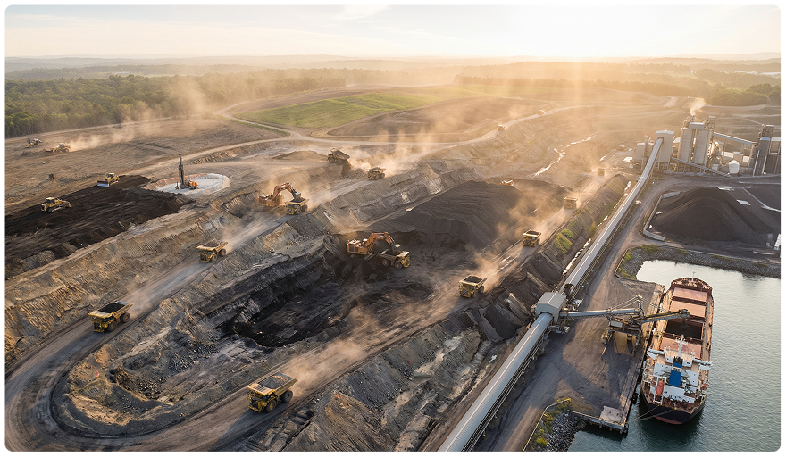 Coal Mining Operational Stages